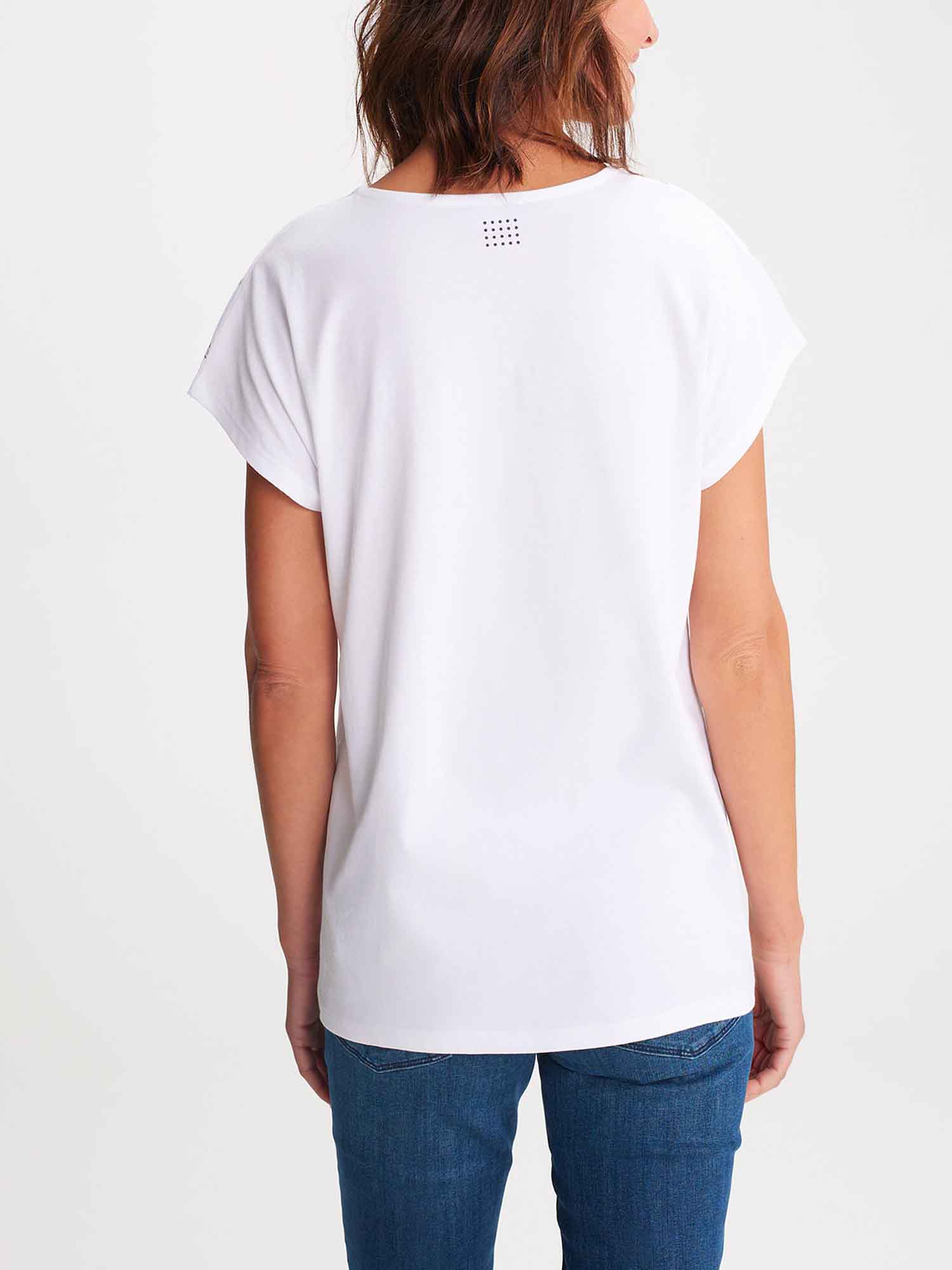 Tee Shirt Femme Manches Courtes Blanc