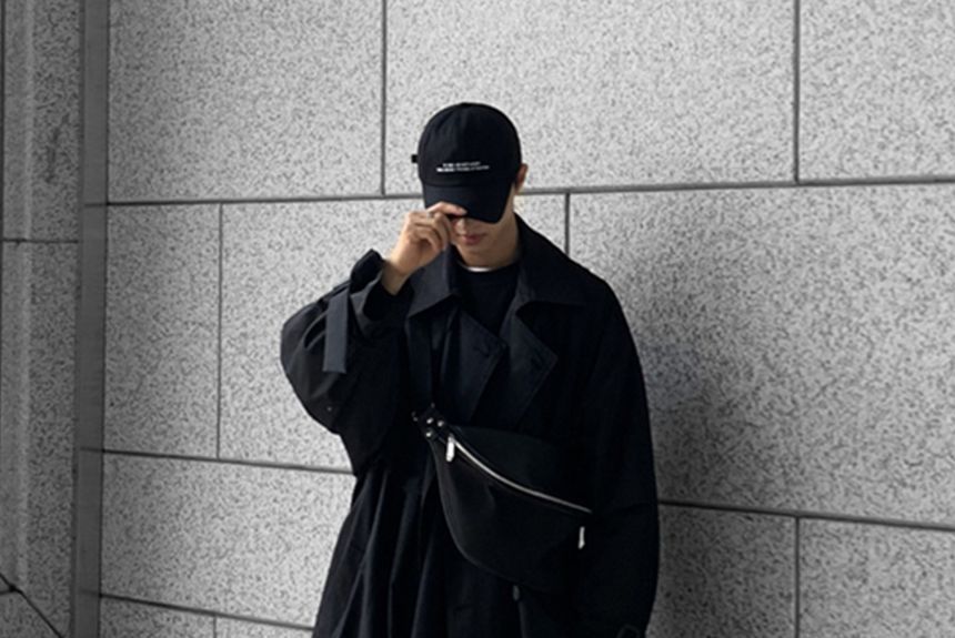 DragonRoad - Effen dubbelrijs midi-trenchcoat