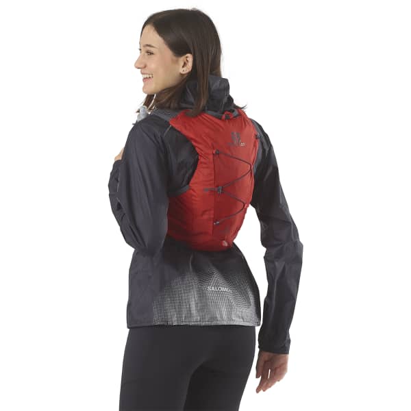Sac trail SALOMON ACTIVE SKIN 4 SET FIERY RED/EBONY