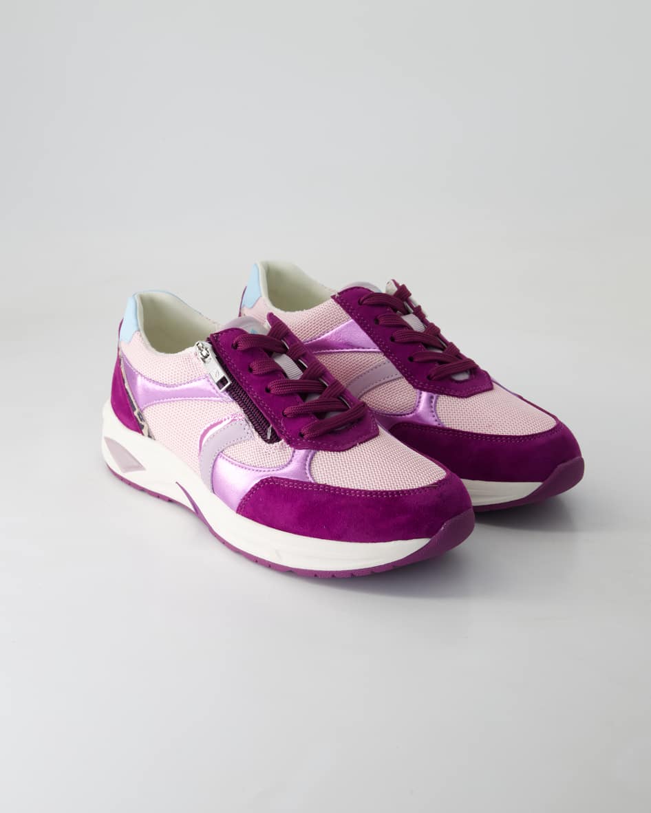 Waldläufer H-Jill Schnürschuhe in Lila