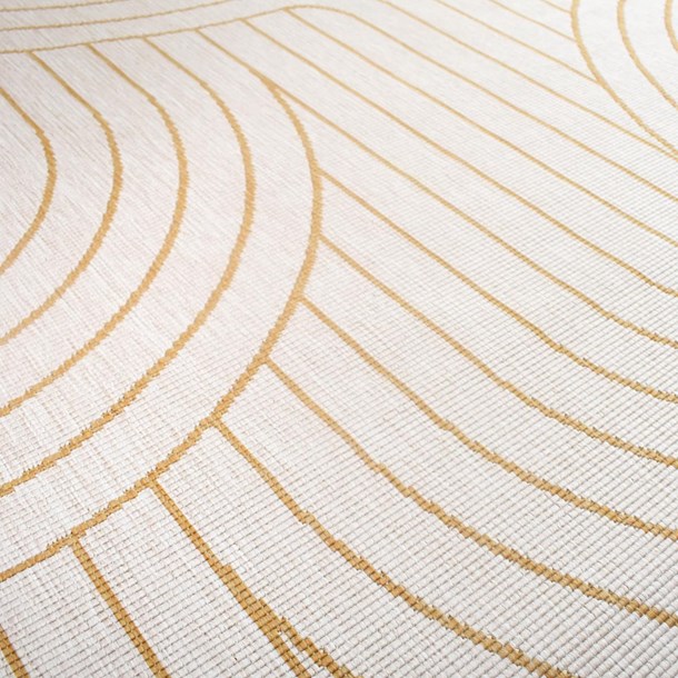 Tapis exterieur 200x290 jaune