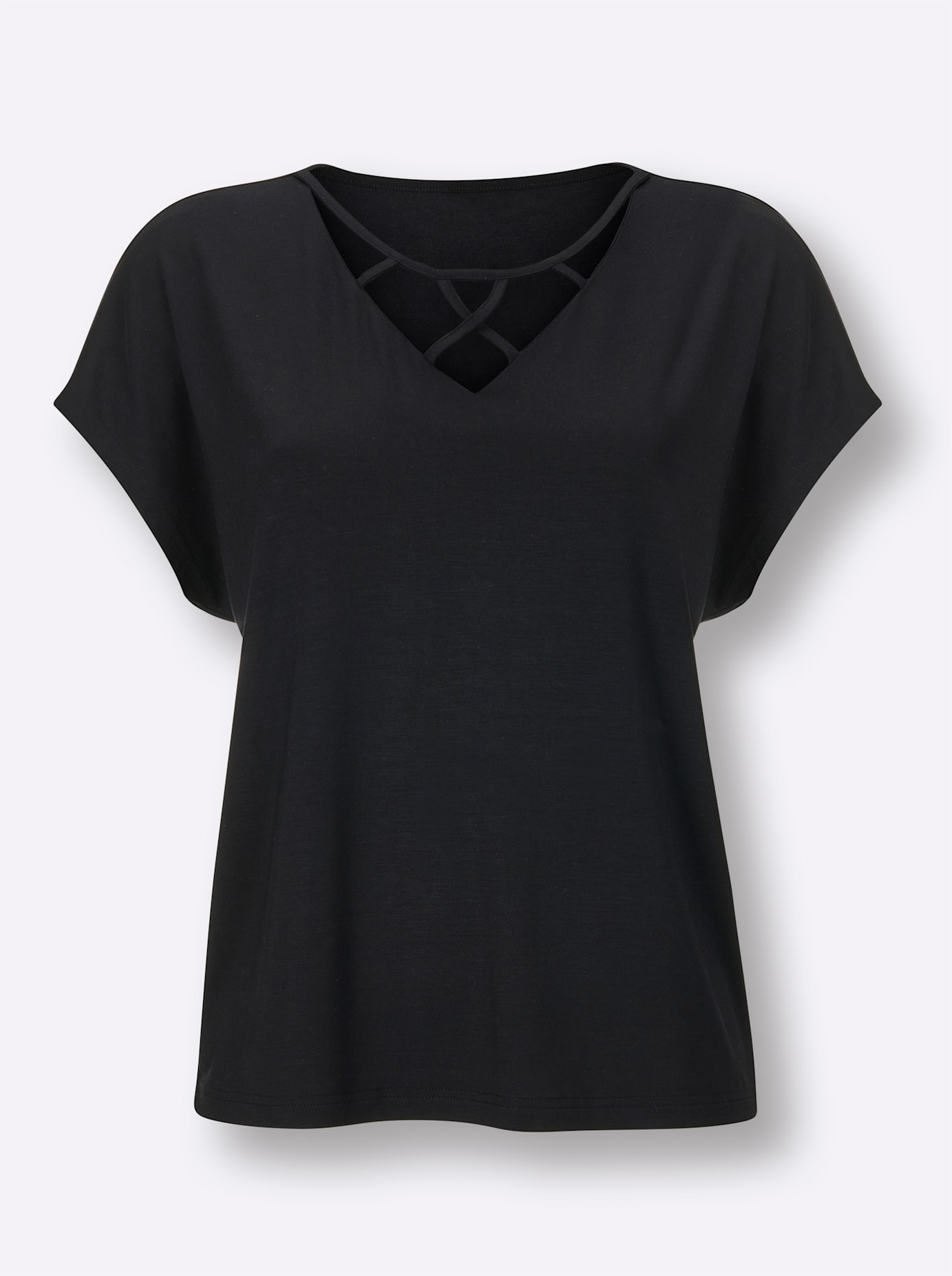 CREATION L PREMIUM V-Shirt »Modal-Shirt«, 1 Stk.