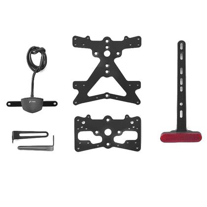 Support de plaque Rizoma FOX - Noir