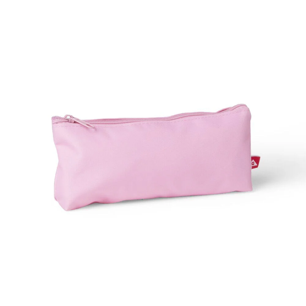Trousse d'école 21x1,5x9cm polyester noir