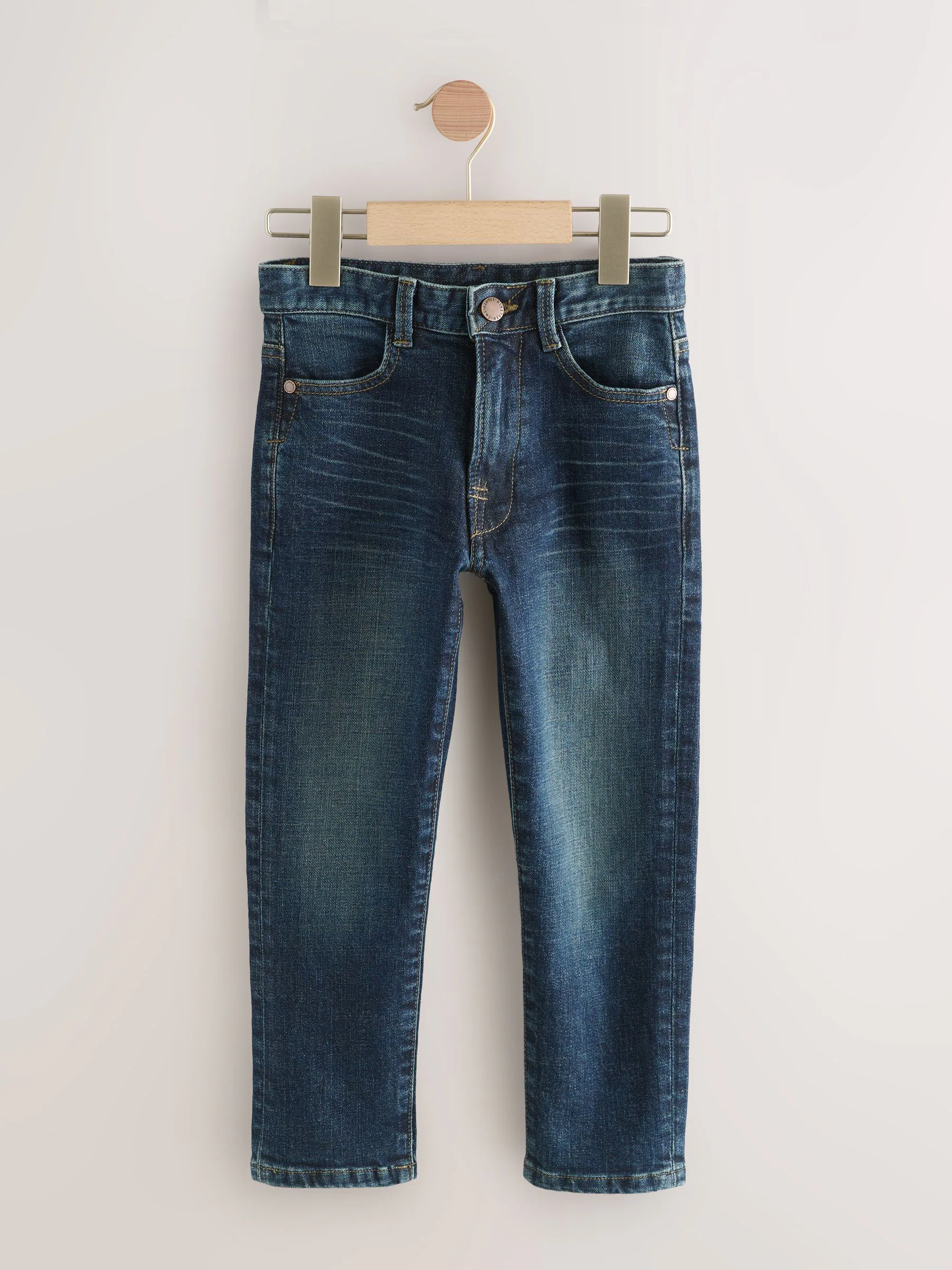 Donkerblauw - Authentieke denim jeans (3-16jaar)