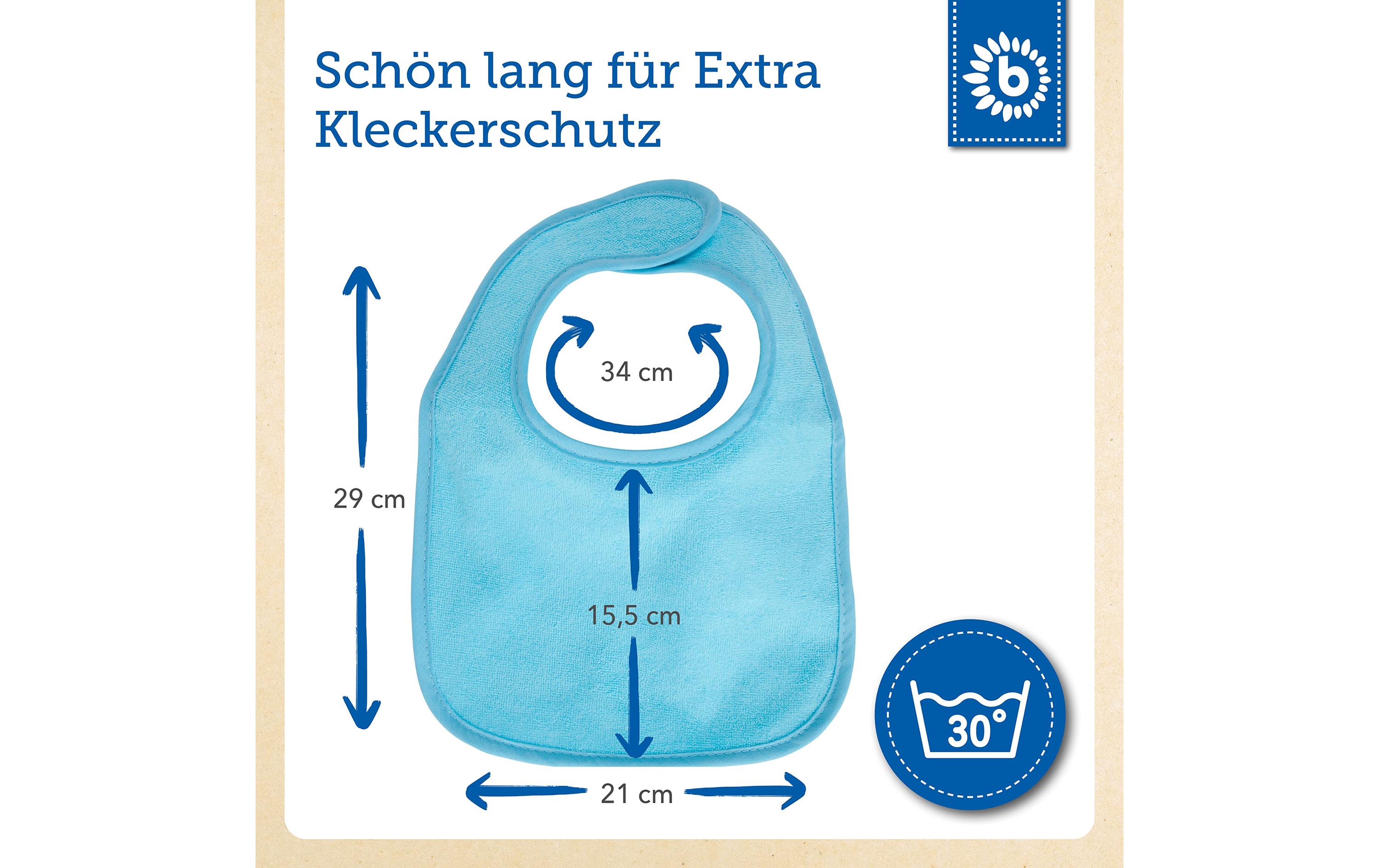 Lätzchen 10er-Set, Regenbogen 30 x 21 cmLätzchen-Set