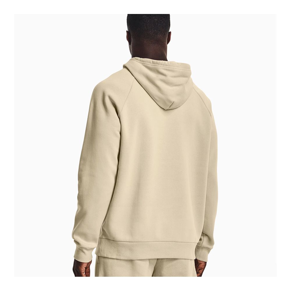 Under Armour RIVAL FLEECE - Sweat Homme brown