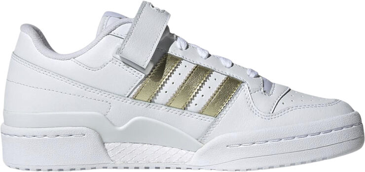 adidas forum low Ftwwht/purple/gum3