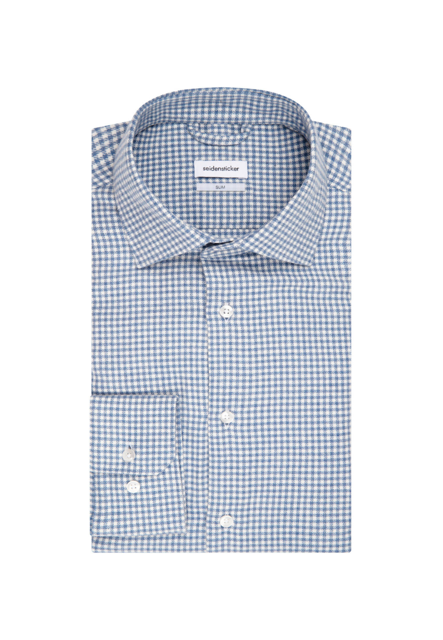 Seidensticker| Herren Flanellhemd Slim