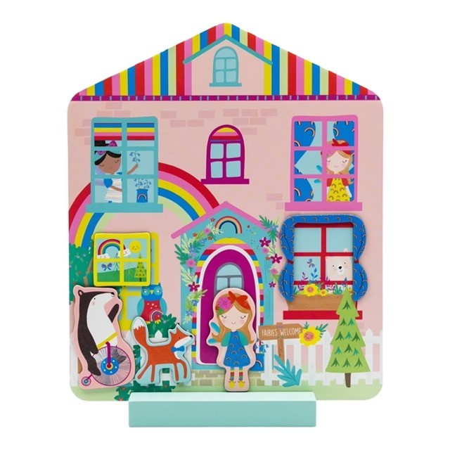 Floss & Rock - Magnetisk udklædningRainbow Fairy House