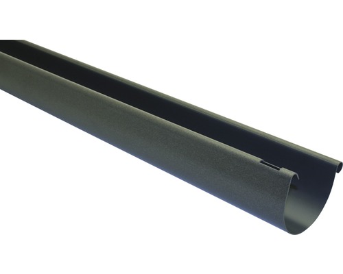 Marley kunststof halfronde dakgoot, antraciet metallic DB703 NW 125 mm 2000 mm