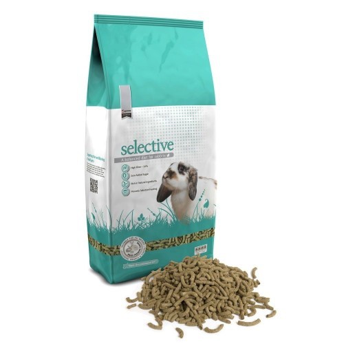 Alimentos seletivos para coelhos