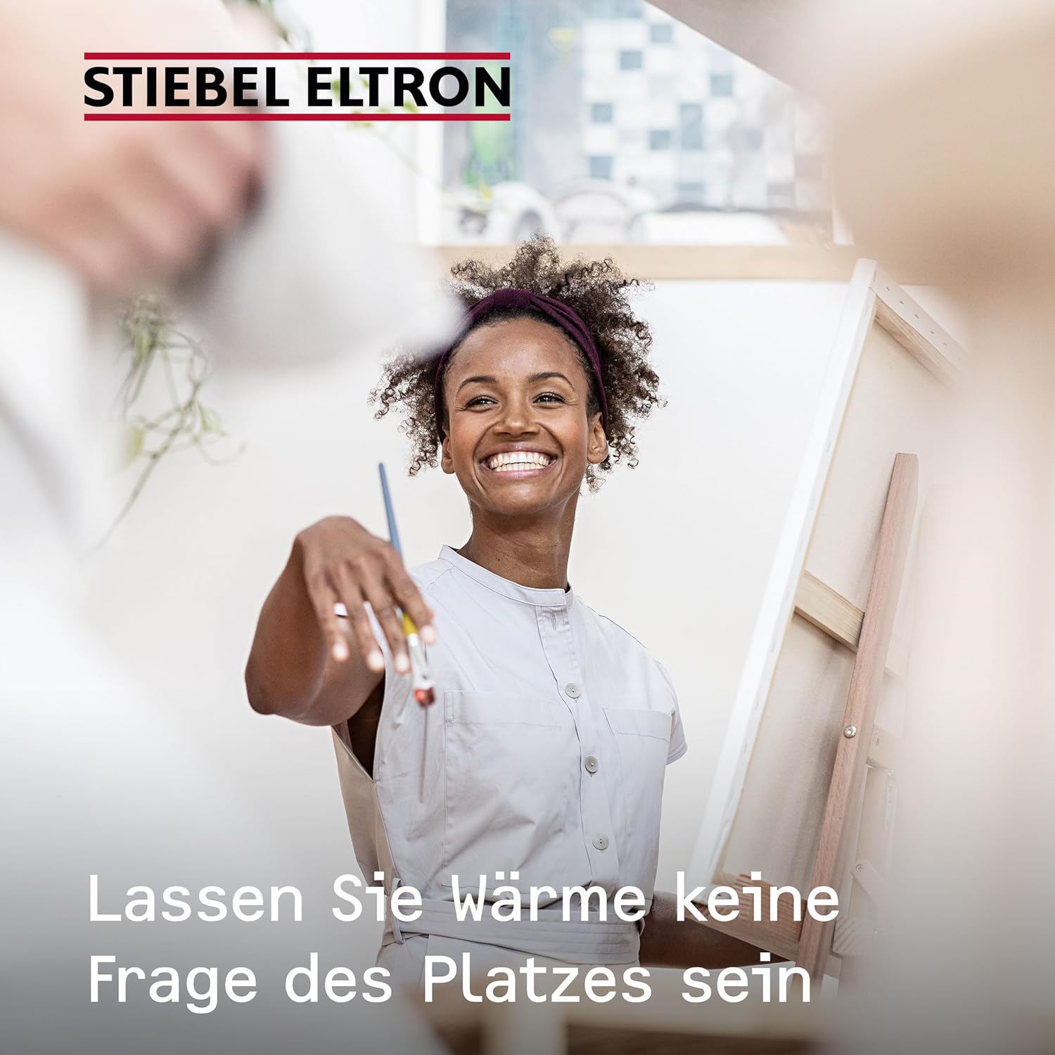 STIEBEL ELTRON Wandkonvektor CNS 50 Trend, 0,5 kW für ca. 6 m², TÜV geprüft, LC-Display, Wochentimer, Elektroheizung energiesparend, Wandmontage, mit Stecker, 236524