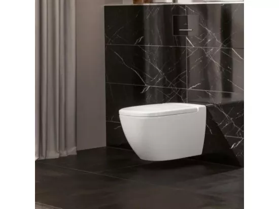 Abattant WC VILLEROY ET BOCH Antheus fermeture amortie et amovible