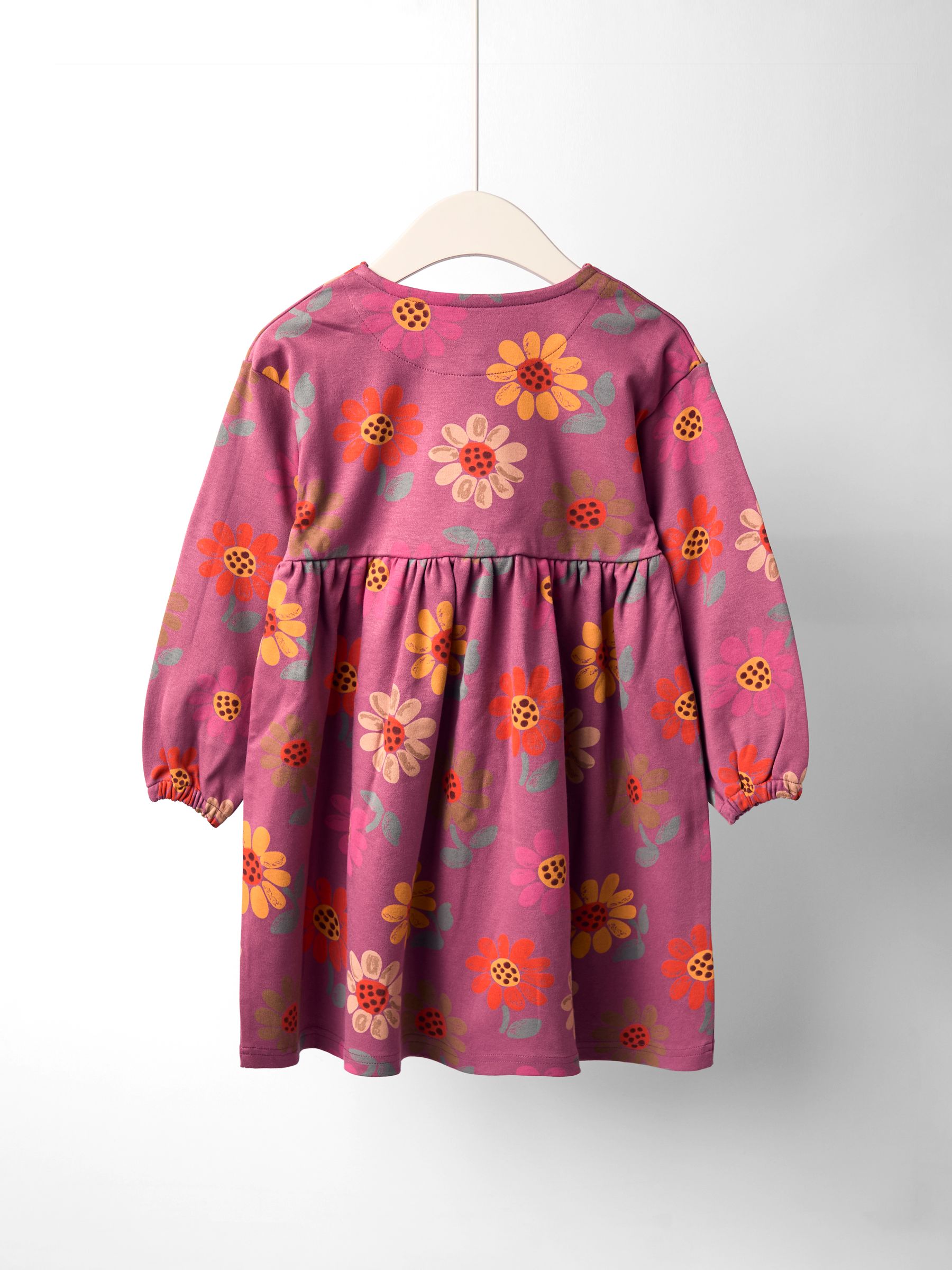 JoJo Maman Bébé Button Front Printed Dress