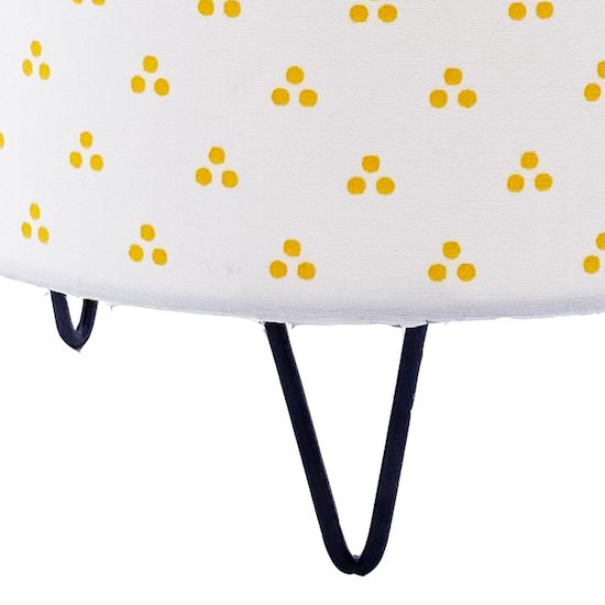 Pluche et Pompon luminaire   Blanc/Jaune        de               Sauthon Baby's Sweet Home