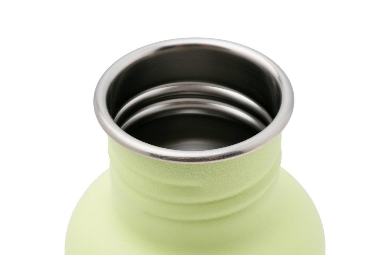 Klean Kanteen Classic Water Bottle 1011199 Shadow Lime, Flip Seal Sport Cap, drinkfles, 800 ml