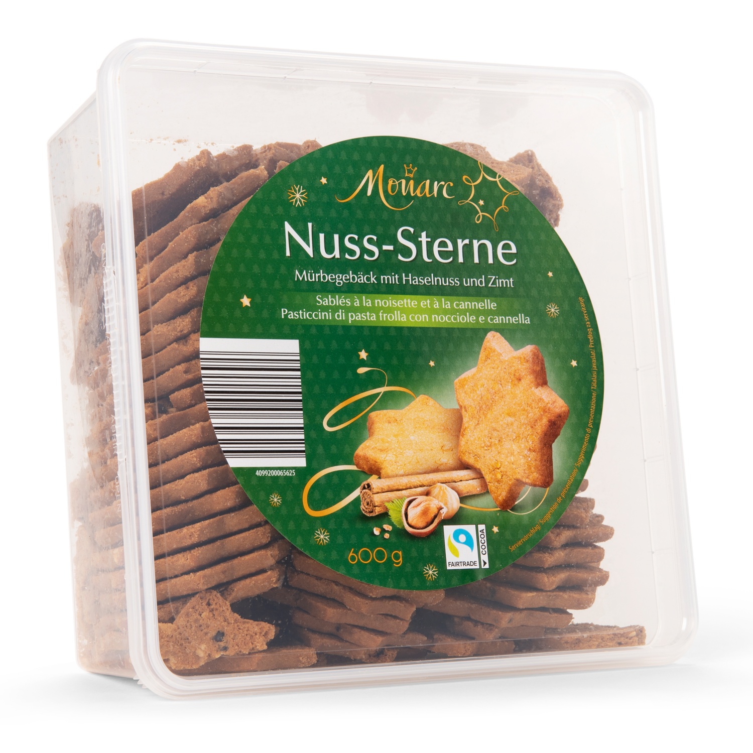MONARC Keksdose, Haselnuss 600 g