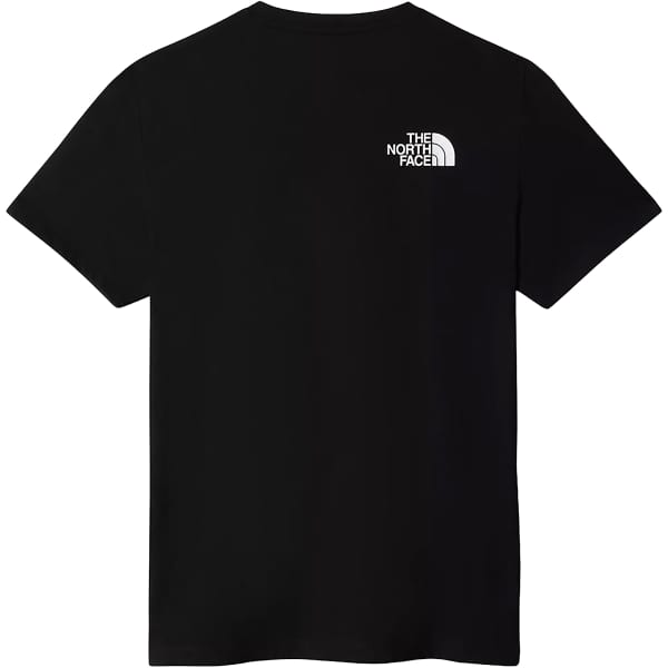 T-shirt randonnée THE NORTH FACE M FOUNDATION TEE TNFBLCK/SAFTYGN