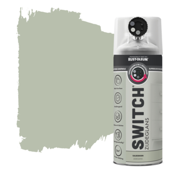 Rust-Oleum Switch spuitlak zijdeglans saliegroen 400 ml