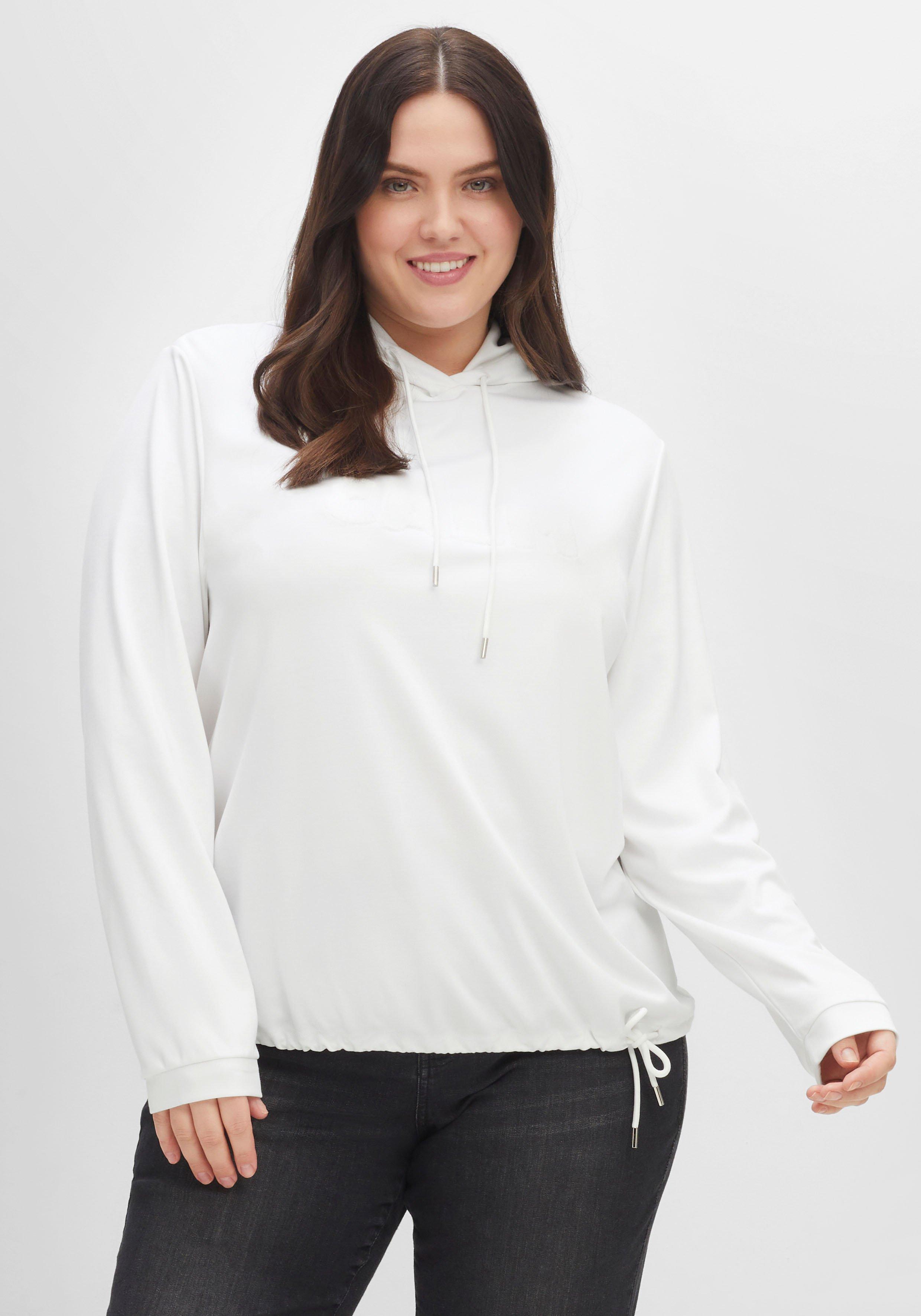 Kapuzensweatshirt mit Frottee-Stickerei