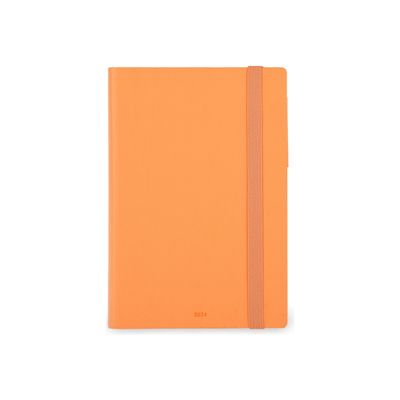 Agenda 1 jour par page - 12 x 18 cm - abricot - Legami Colours Collection