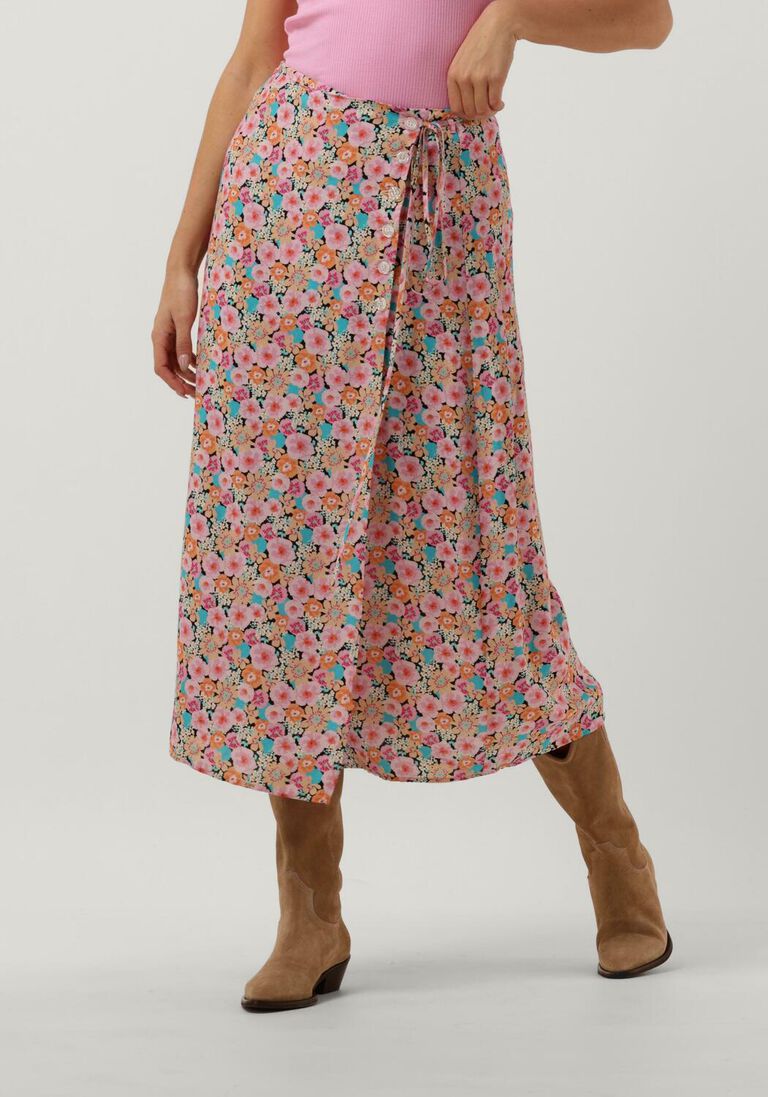 CATWALK JUNKIE oranje catwalk junkie midirok sk orange blossom wrap