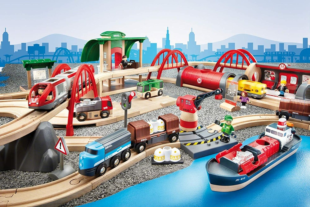 Circuit de chemin de fer deluxe