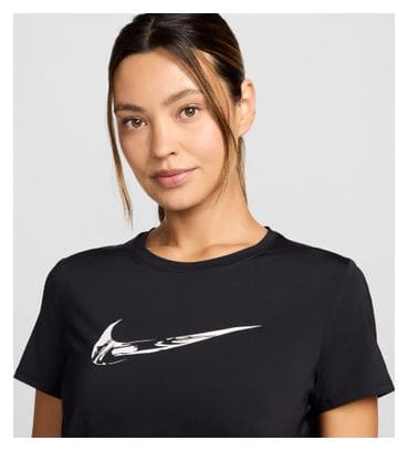 Maillot manches courtes Nike One Noir Femme
