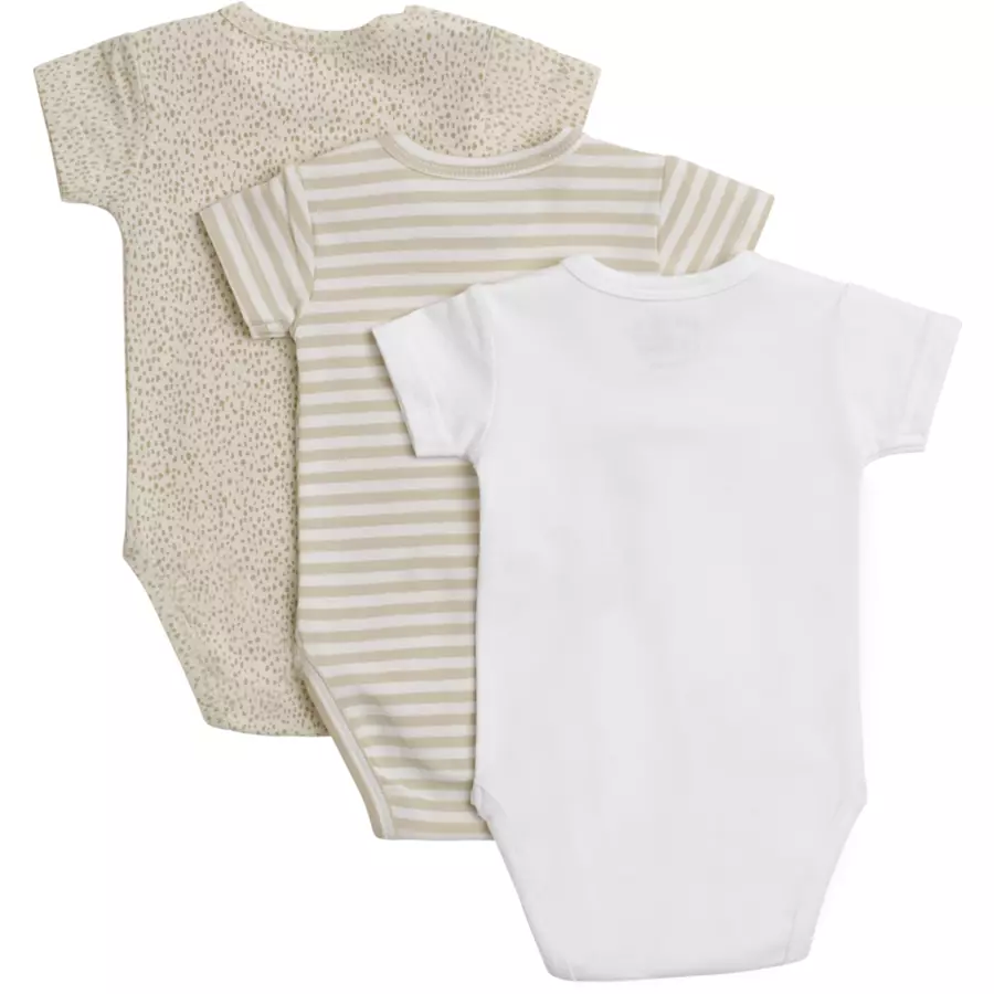Hust & Claire Kurzarmbody Bati Biscotti 3er Pack
