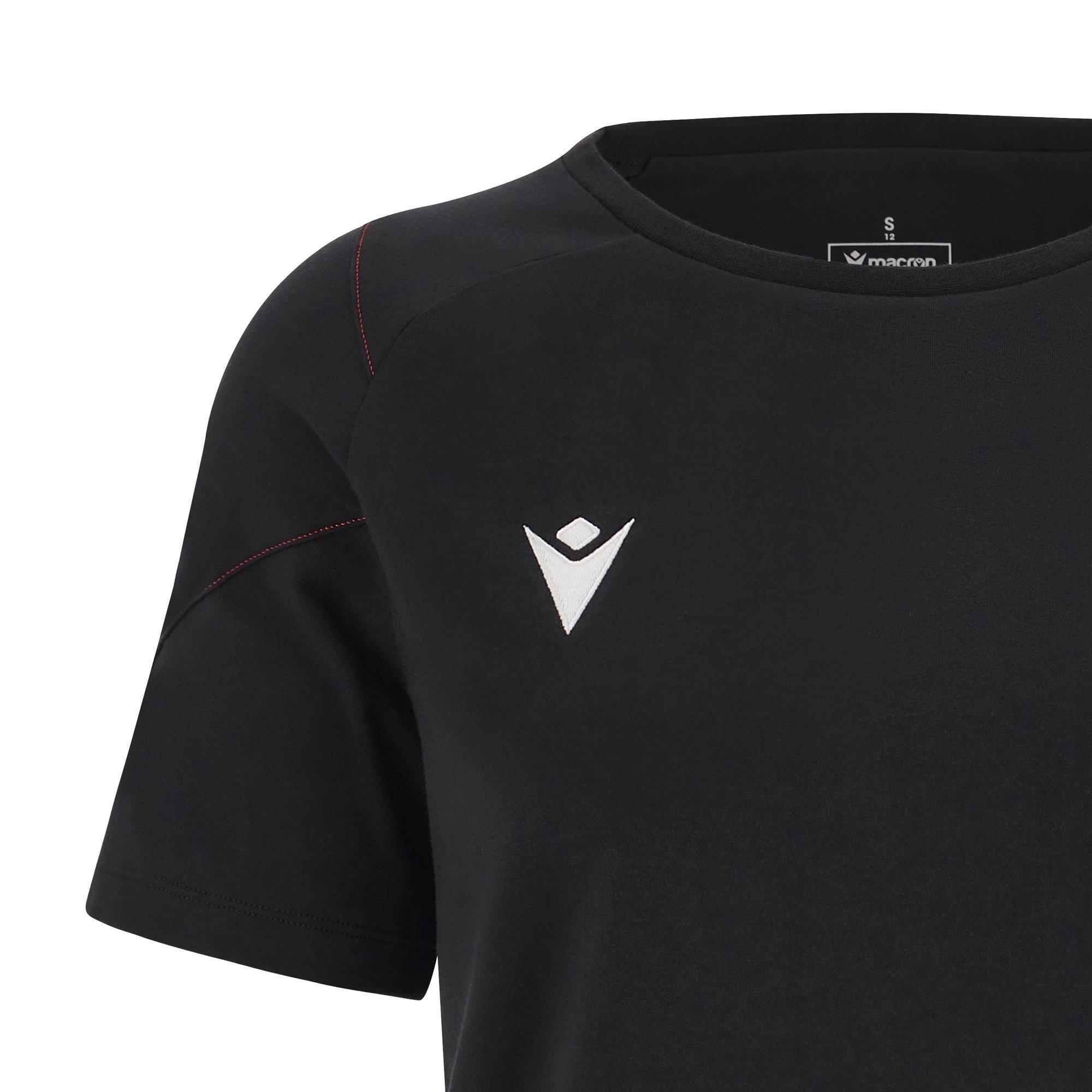 Macron Wales Rugby Short Sleeve T shirt 2023 Womens