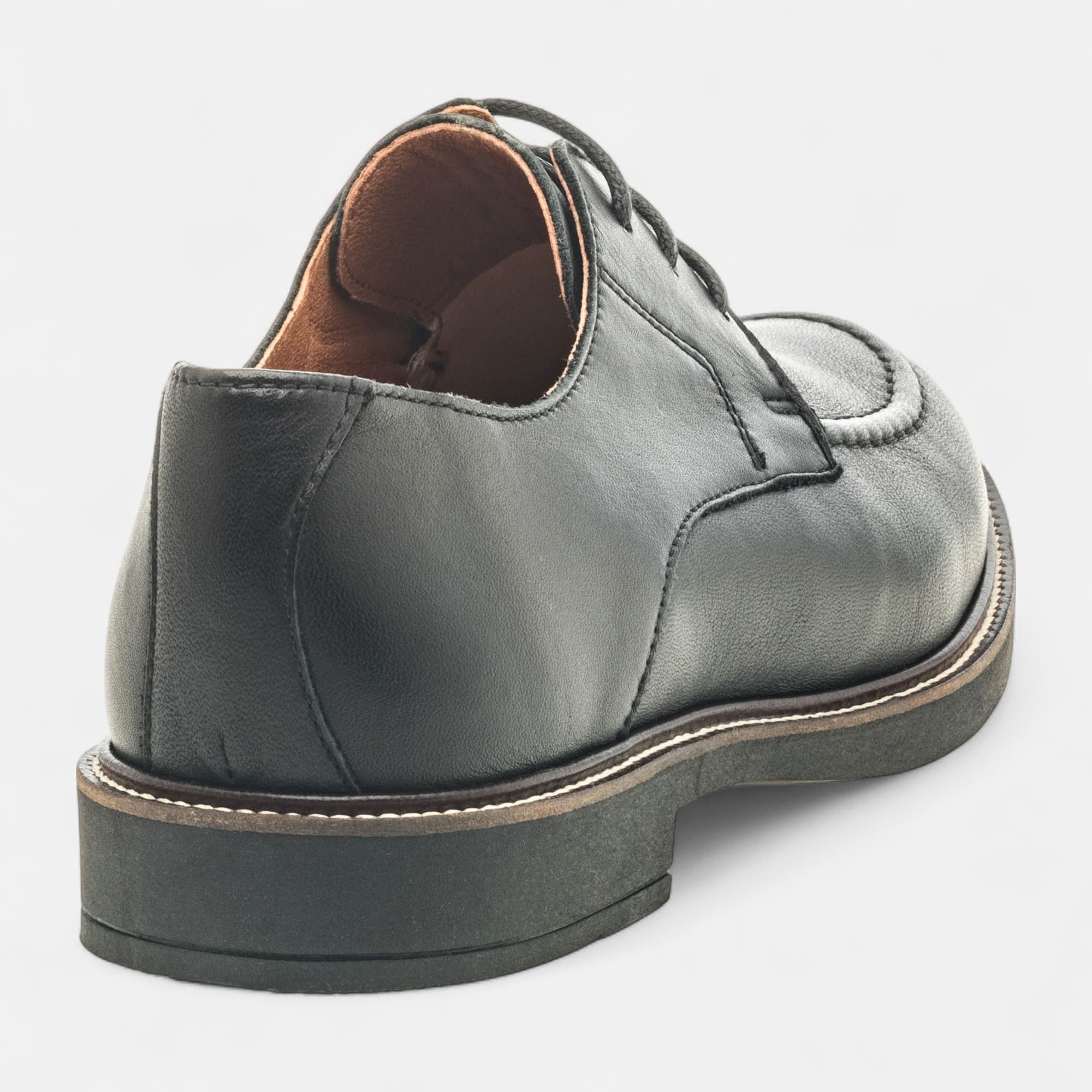 Derbies Femme en cuir noir