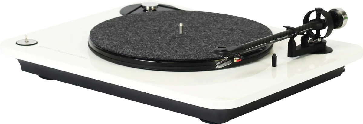 Elipson Chroma 400 RIAA Blanc laqué Platines vinyle hi-fi