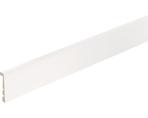 Witte plint 24x92x2400 mm