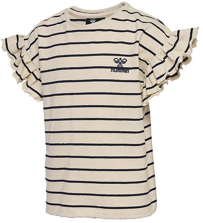 Hummel T-Shirt - hmlAjma - Whitecap Grey