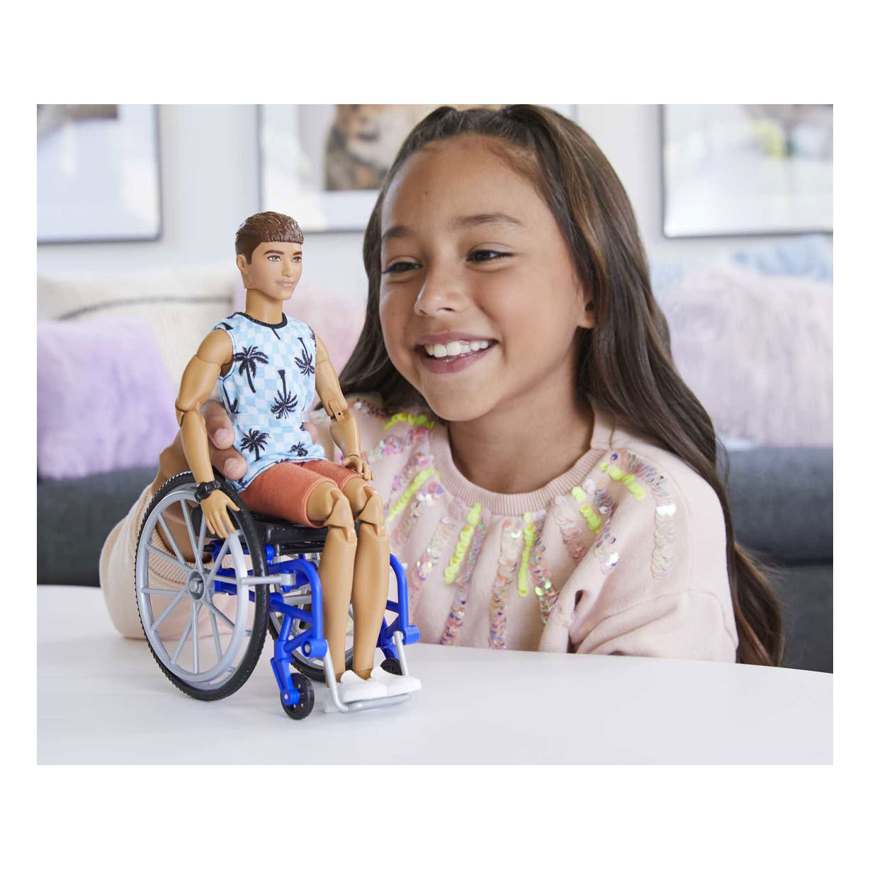 Barbie Fashionistas Modepop Ken in Rolstoel