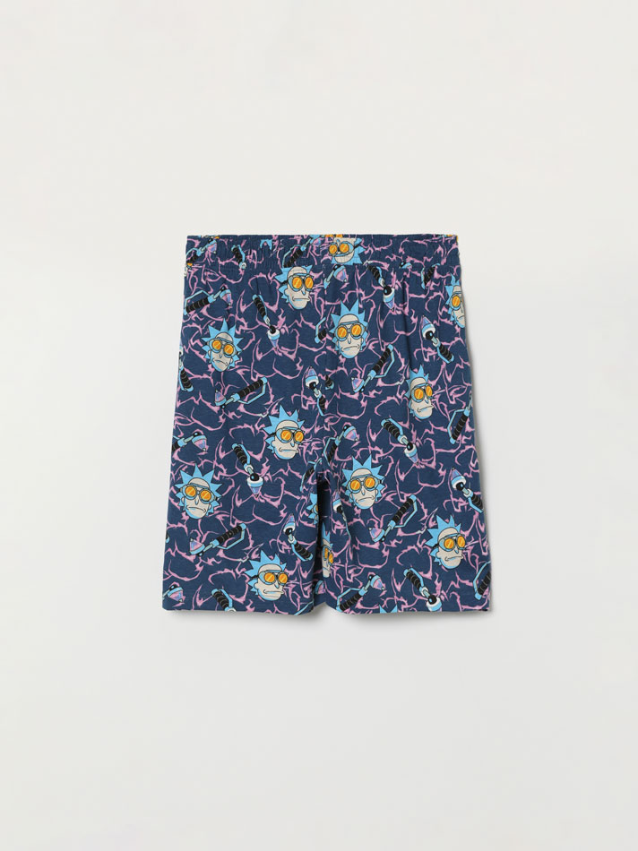 Pijama estampado Ric© &™Morty © &™ñ Cartoon Network - Azul Claro