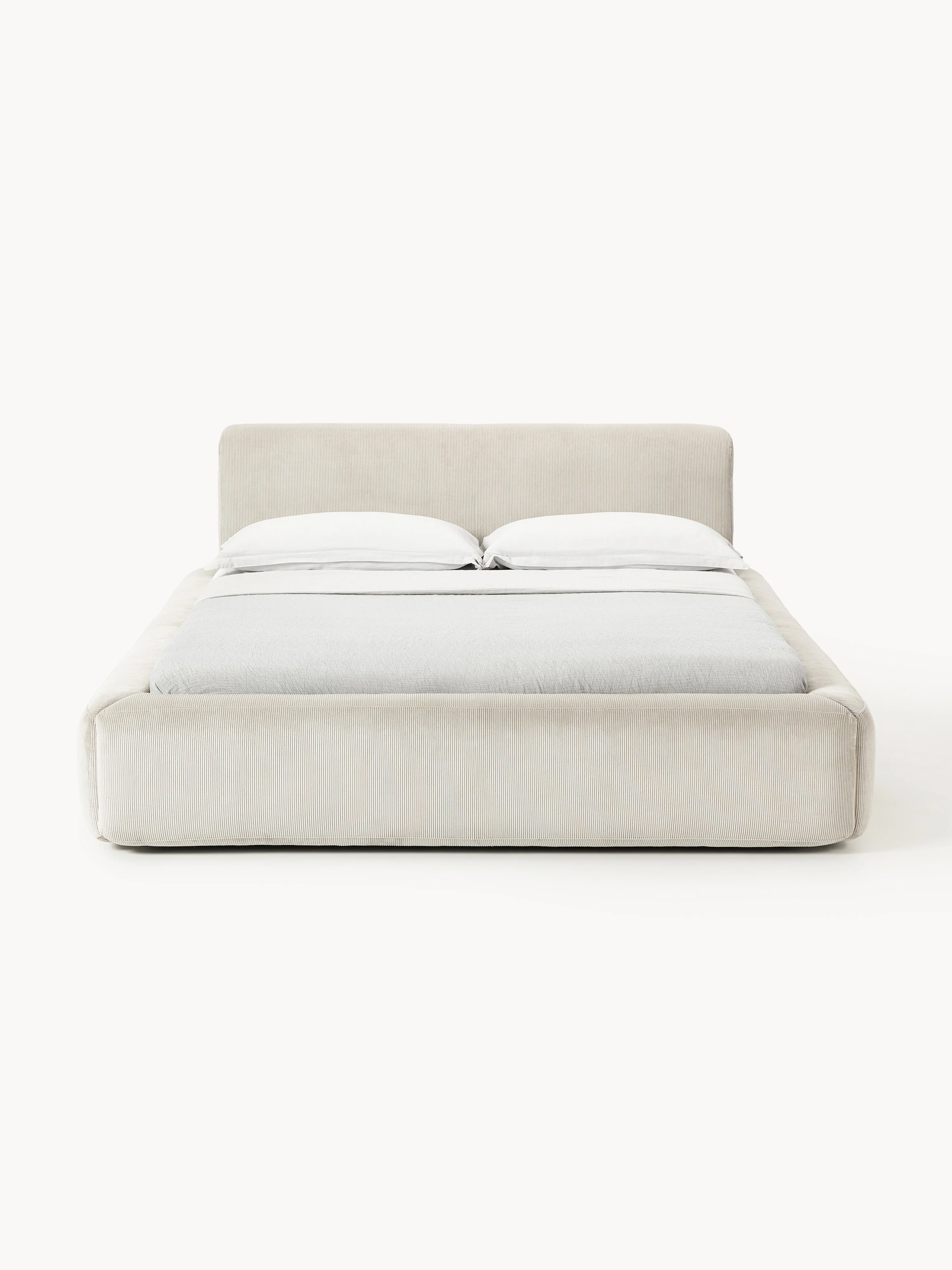 Gestoffeerd bed Melva met opbergruimte