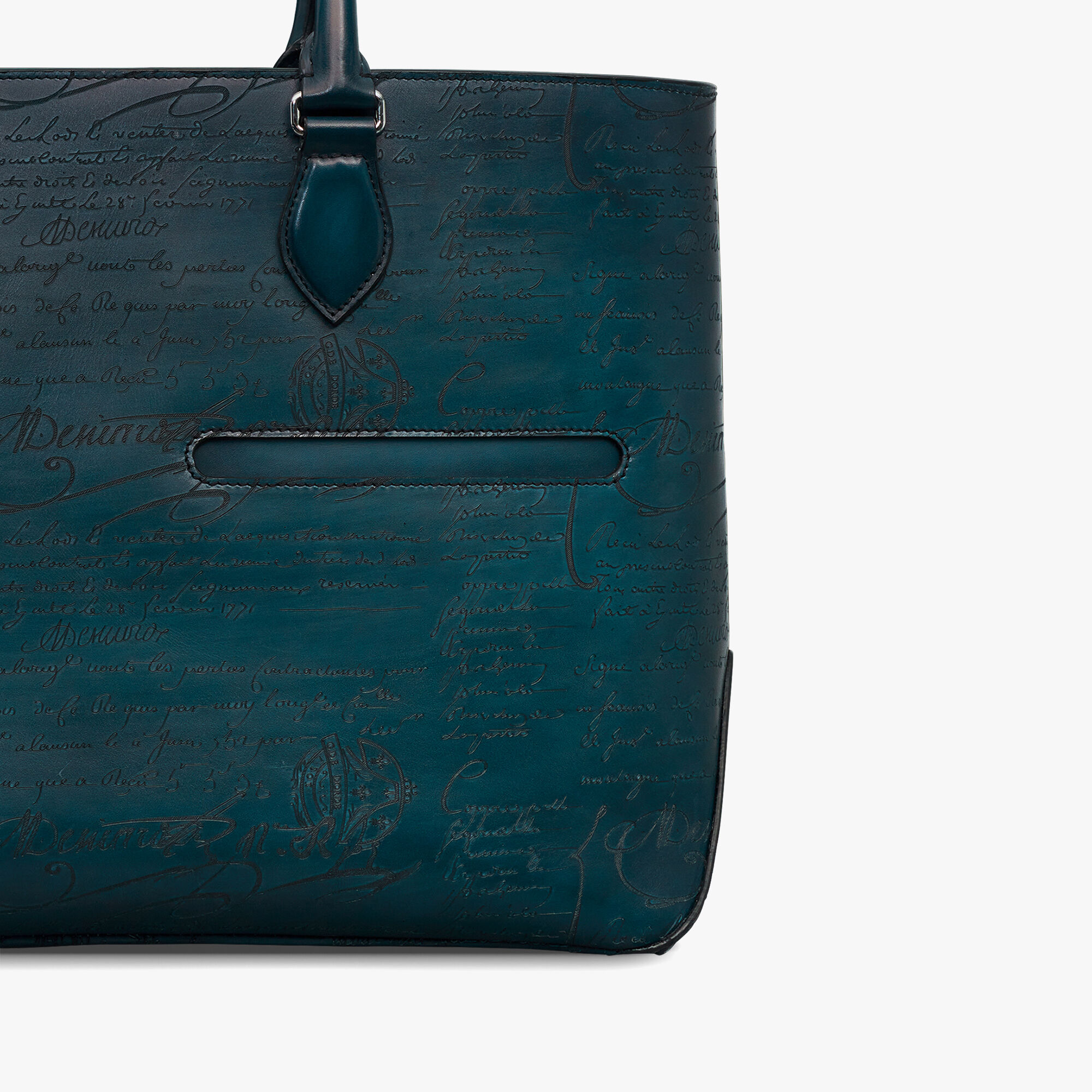 Cabas Toujours En Cuir Scritto