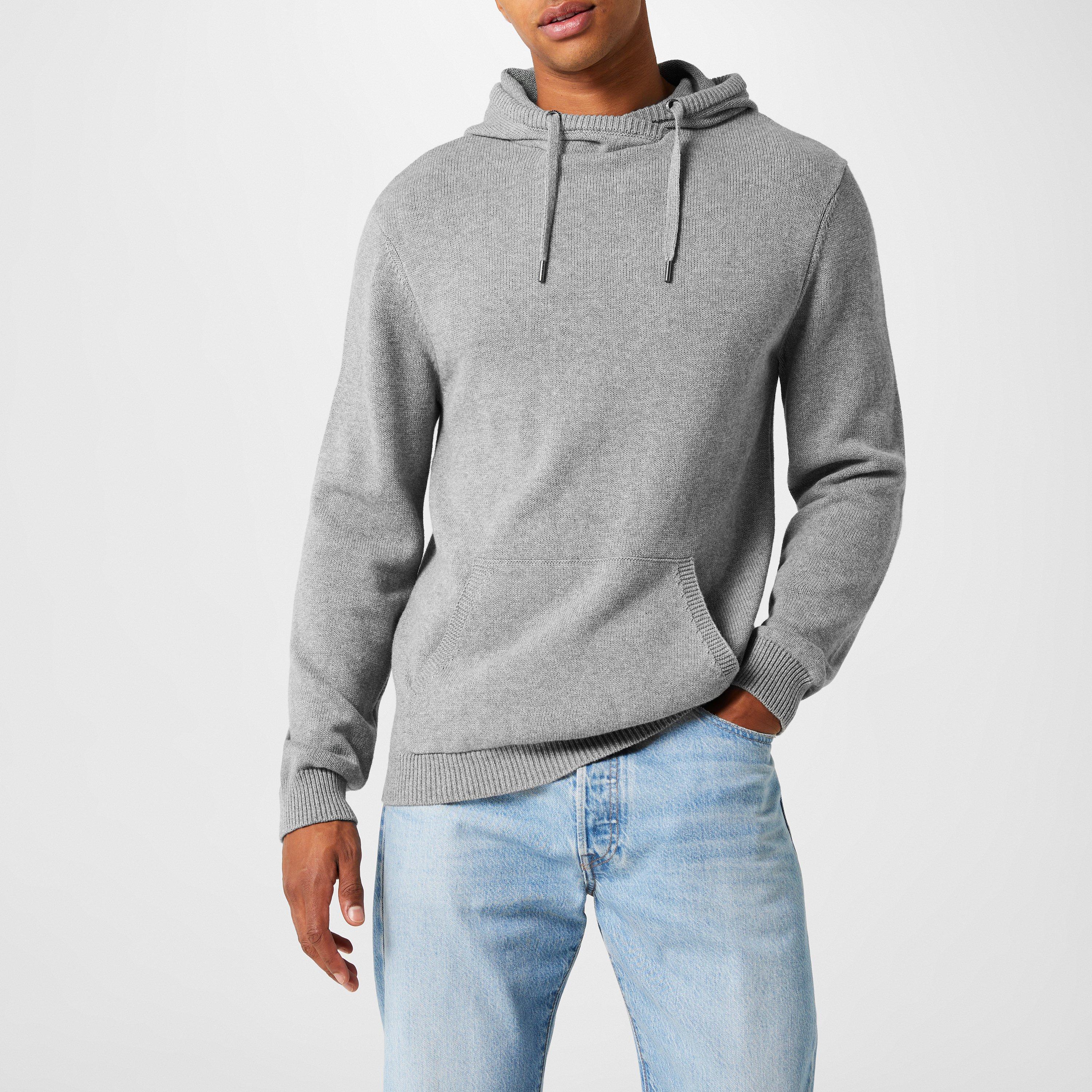 Firetrap Hooded Knit Jumper Mens