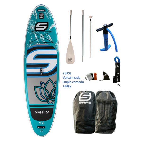 Pack prancha SAFE 9.6´´ MANTRA 2022
