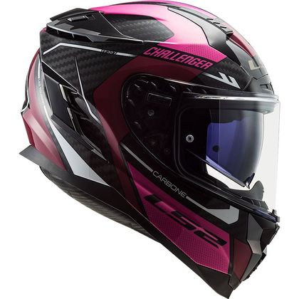 Casque LS2 FF327 CHALLENGER CARBON - THORN - Rose