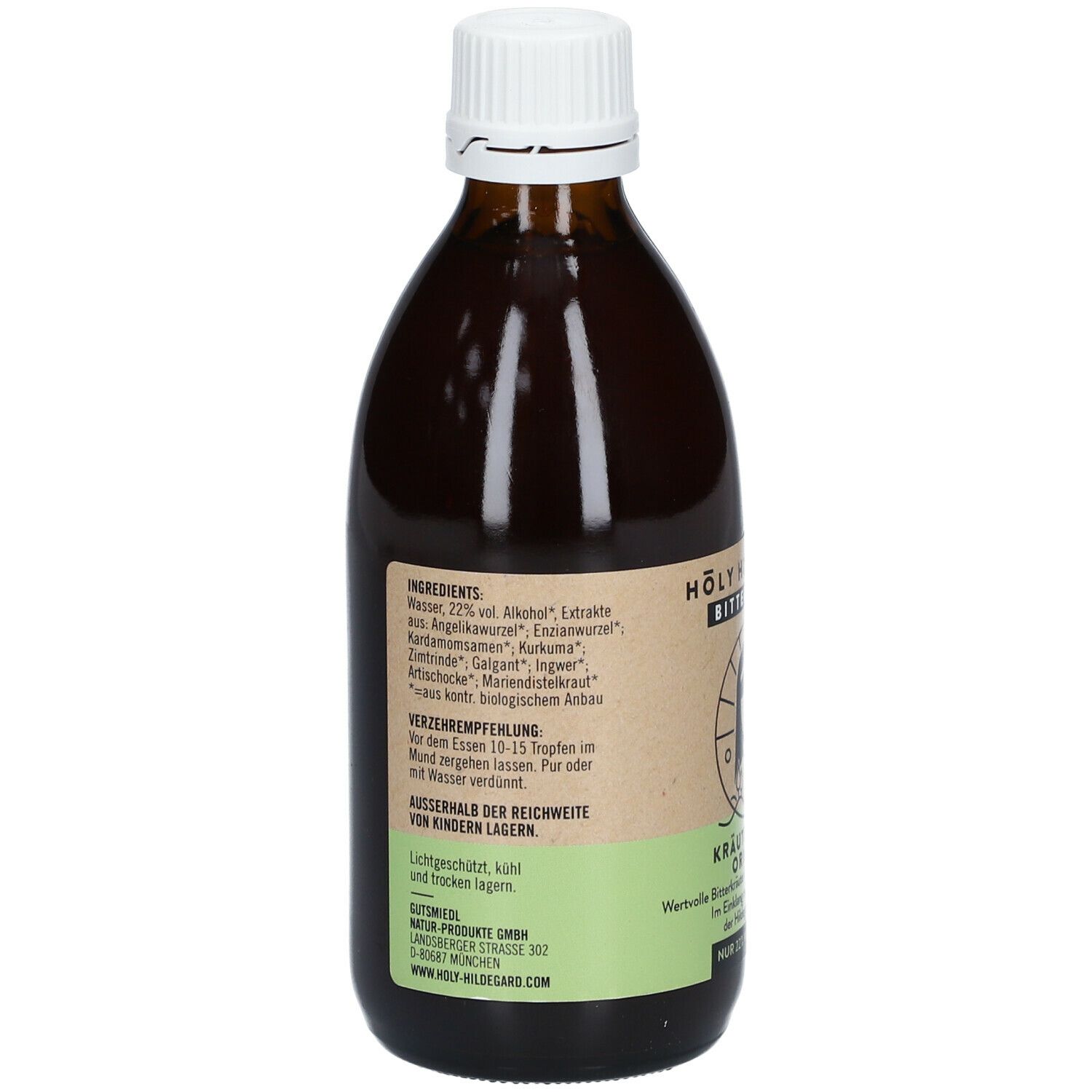 HOLY HILDEGARD Bitterpower Kräuterbitter Original Bio
