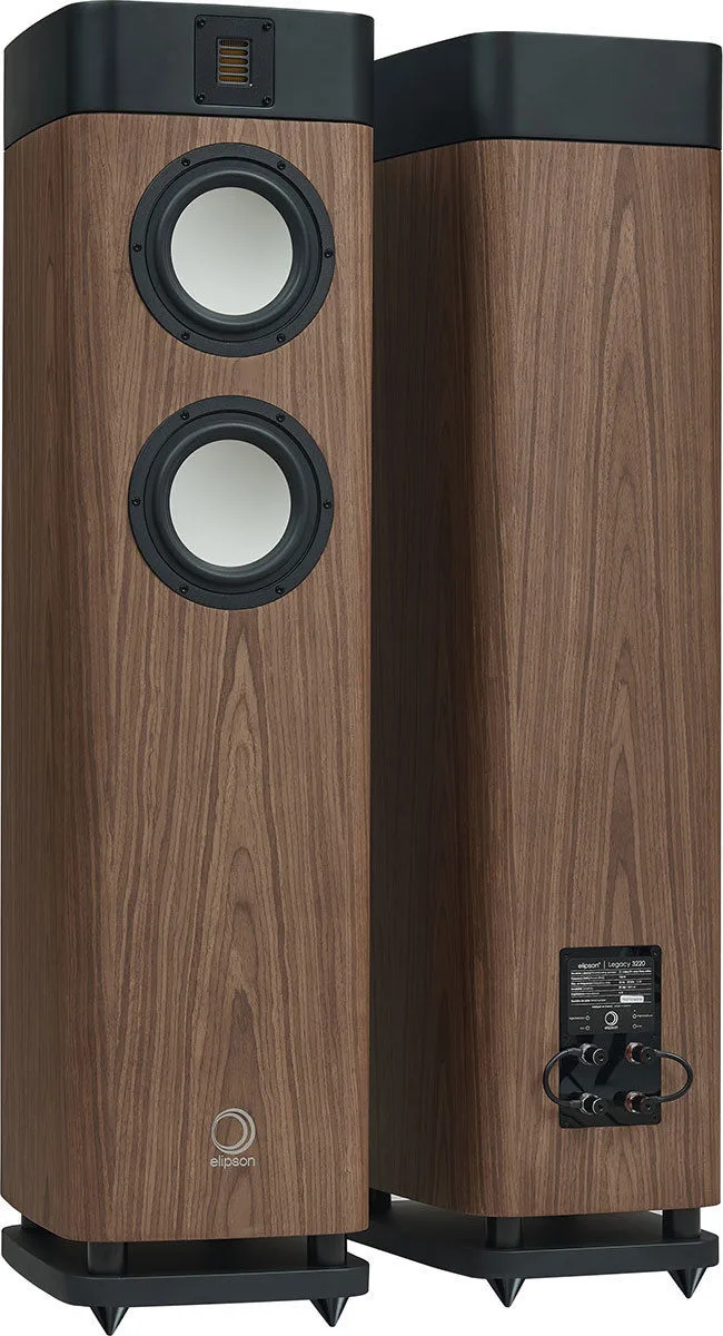 Elipson Legacy 3220 Noyer (la paire) Enceintes colonne