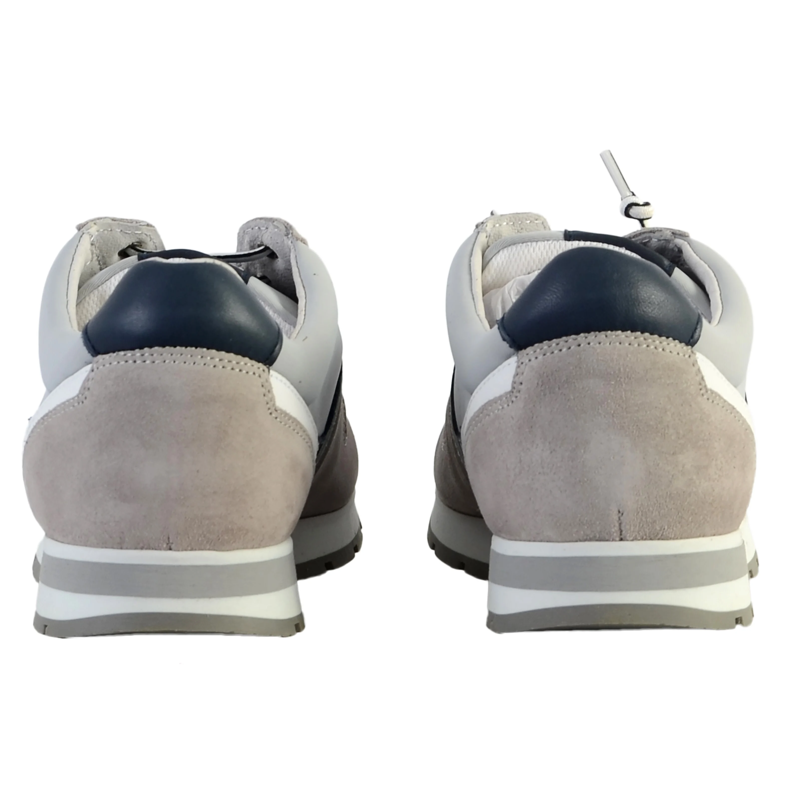 Basket cuir redskins smith | Gris