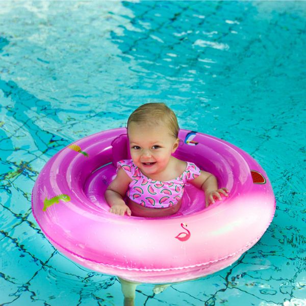 Swim Essentials Swim Seat Pink 0-12 Mnd