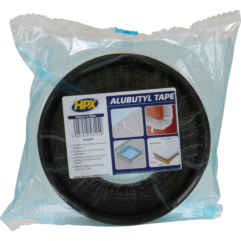 HPX alubutyl tape 50mmx20m