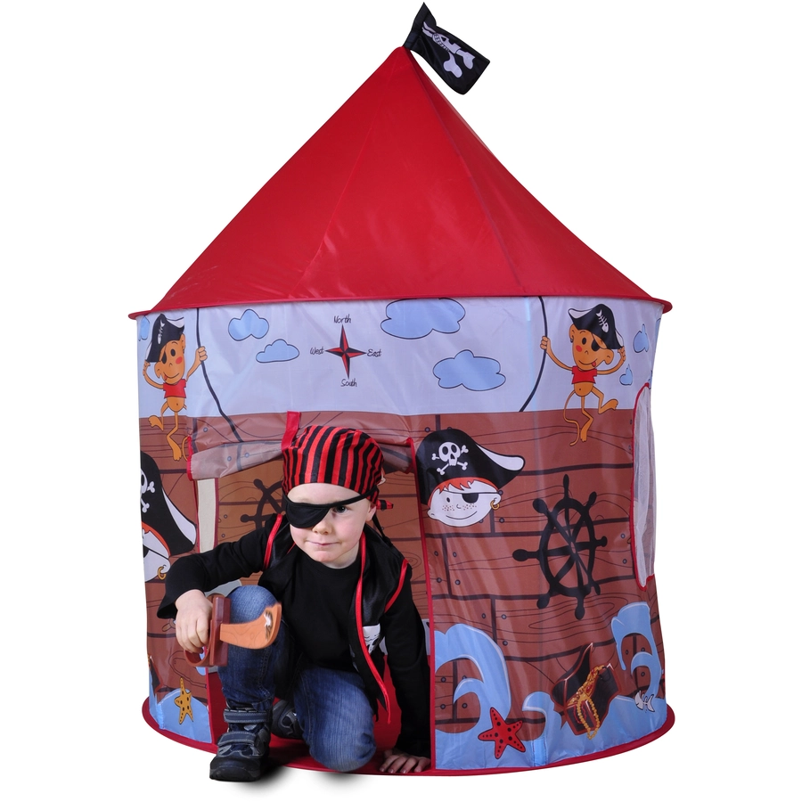 knorr toys® Spielzelt Pirat rot