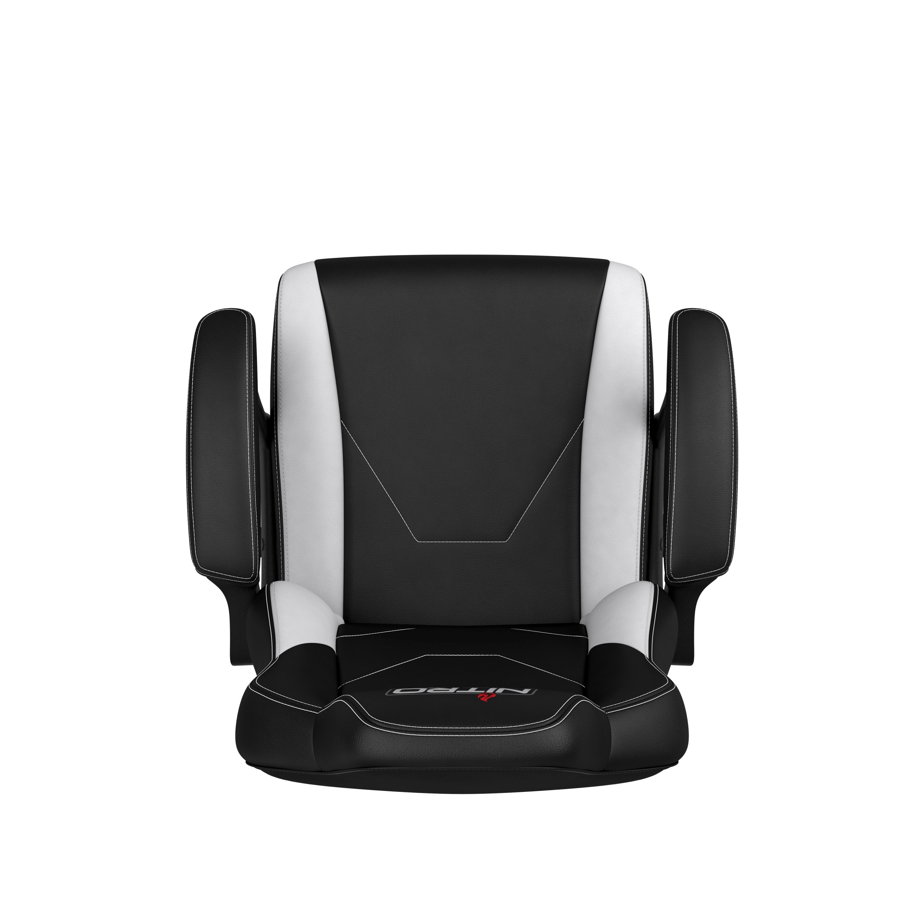 Chaise gamer C100 Nitro Concepts Noir/blanc