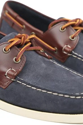 Sebago Schoenen Docksides Portland Navy Bruin 78123HW-Blue Universe - Brown kopen